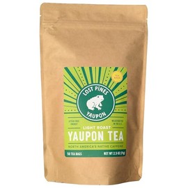 Yaupon Tea- 50 Tea Bags - Light Roast - Lost Pines Yaupon Tea - Sustainably wild harvested yaupon, the only caffeinated plant native to North America. …