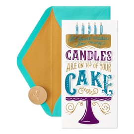 Papyrus Birthday Card (Lighting Up The World)