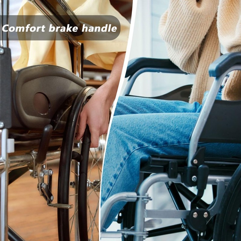 DWJSYXEI Wheelchair Brake Handle Cover Replacement, Wheelchair Roller Walker Accessory,