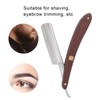 Folding Shaving Knife Rack Men Manual Shaving Blade Holder with