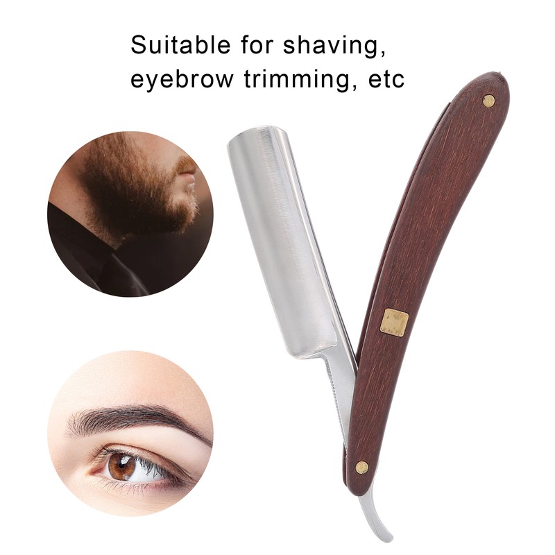 Folding Shaving Knife Rack Men Manual Shaving Blade Holder with