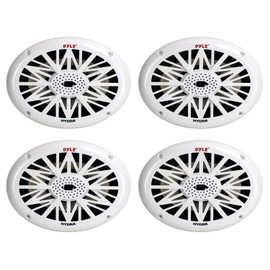 4) NEW PYLE PLMR692 6x9" 520 Watt 2 Way Boat/Marine Speakers Water Resistant