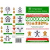 Impress Cookie Press Disks – Gingerbread Set of 8, Food
