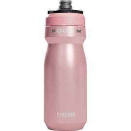 CamelBak Podium Steel Insulated Stainless Steel Bike Water Bottle – for Cycling, Fitness & Sports- Fits Most Bike Cages, 18oz - Petal