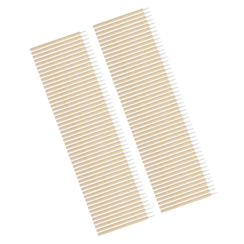 100pcs Eyeliner Brush Disposable Ultra Fine Point Eyeliner Applicator Cosmetic