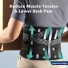 AGPTEK Lumbar Support for Back, Comfortable and Breathable Support Belt