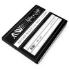 Ashton and Wright - 6 Inch / 15cm Raised Rulers