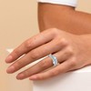 Twoowl Adjustable Moonstone Ring 925 Sterling Silver Leaf Ring Marquise