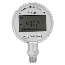 Y100 High Precision Digital Hydraulic Pressure Gauge Manometer Pressure Tester Meter (0~4Mpa)