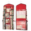 EXLIFBAG Wrapping Paper Storage, Gift Wrap Organizer Holder Double-Sided Hanging