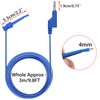 IGNPION Pack of 5 4 mm Test Cable Banana Plug