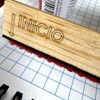 Inkvasor Sello Base de Madera Para Márgenes Escolares - Incluye