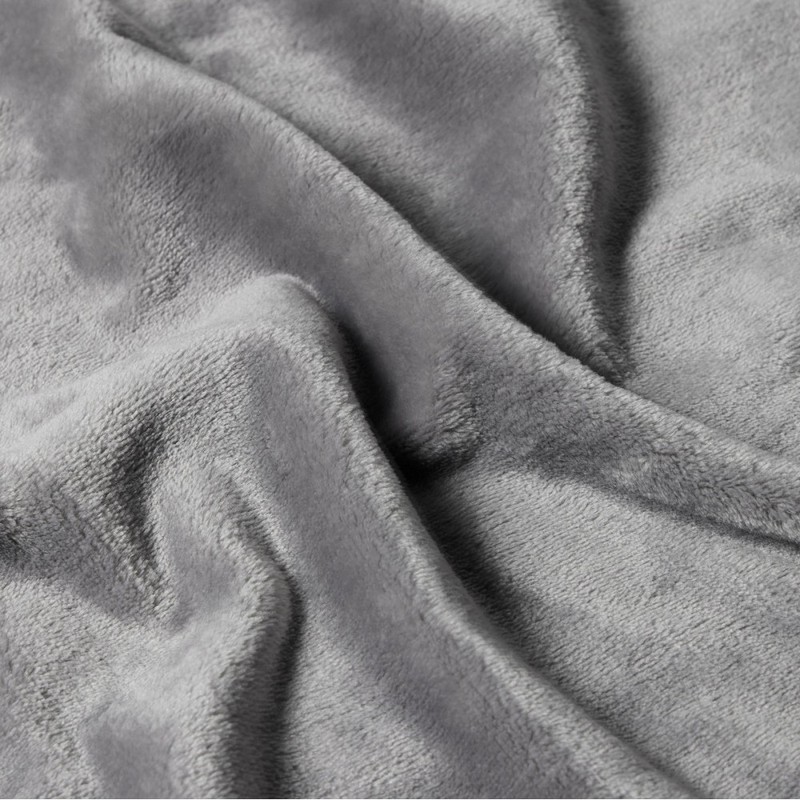 JAJU [JAJU] Stripe Microfiber Blanket 80X130cm 2pcs Grey