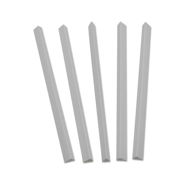 C-Line Slide N Grip Binding Bars, White, 11 x 1/2, 100/Box