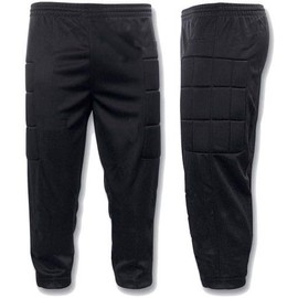 PROSTYLE SPORTS Goalkeeper Trouser 3/4 Pants 3/4 Padded Pants Shorts (XS, Black)