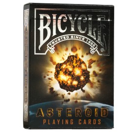 Bicycle Asteroid Playing Cards, Black