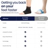 Ankle Ice Pack Wrap for Swelling, Reusable Foot Ice Pack