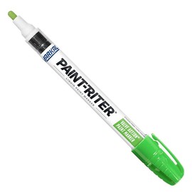 Markal Paint-Riter Valve Action Paint Marker - Fluorescent Green - Box 12