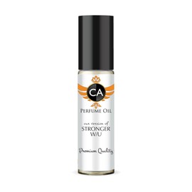 CA Perfume Impression of Stronger W/U for Men Eau De Parfum Amber Fougere Scent Long Lasting Cologne for Men Travel Size TSA Ready for Day and Night Wear 0.33 Fl Oz 10ml