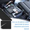 2PCS Battery Mat,12×8 Inch Soft Sponge Battery Protector Mat for