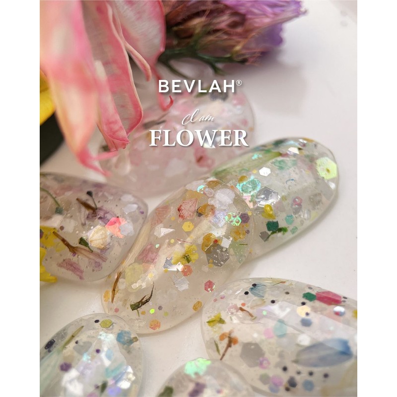 Vibla I.M. Flower Flower Gel Fresh Flower Glitter Gel 7-piece