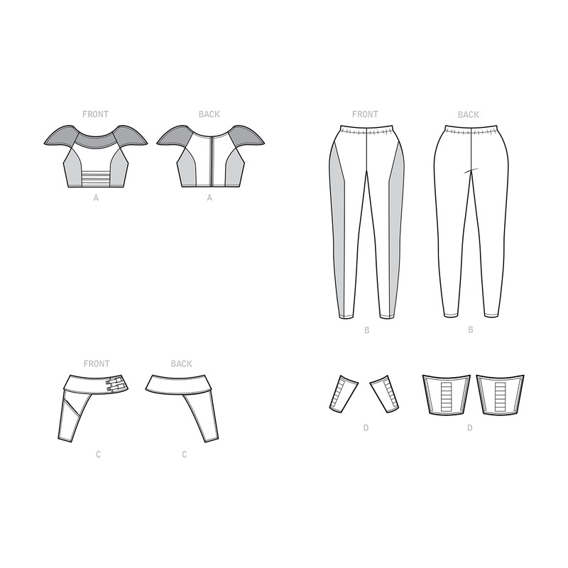 Simplicity Misses' Space Mercenary Costume Kit, Code 9248 Sewing Pattern,