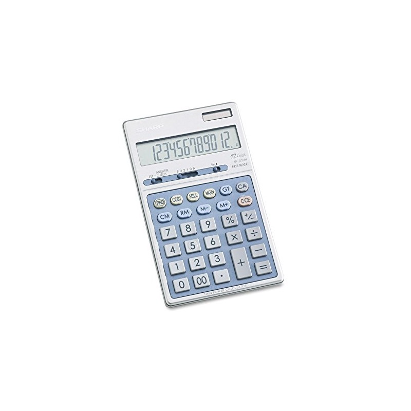 Sharp EL339HB EL339HB Executive Portable Desktop/Handheld Calculator 12-Digit LCD