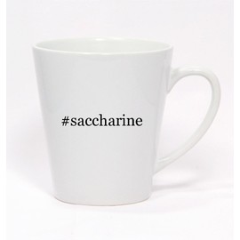 Los Drinkware Hermanos #saccharine - Hashtag Ceramic Latte Mug 12oz