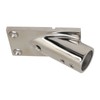 Boat Tube Base Rectangular 316 Stainless Steel Handrail Tube Base