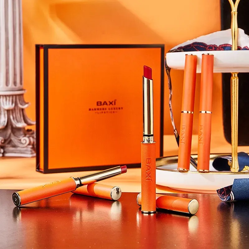 Set De Pintalabios Mate Baxi Harmer Luxury De 4 Piezas,