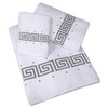 Decorative Greek Key 100% Cotton 3 Piece Set - 650