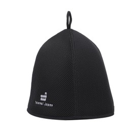 Totonoi Japan Mesh Sauna Hat (Black)