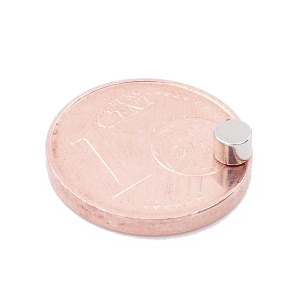 Aprilheld 50 Disc Magnets 3 x 2 mm N52 Strongest