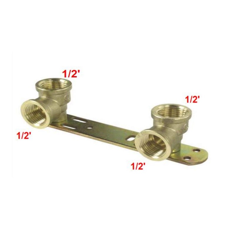 Wärmer System Concealed Shower Bracket / Length - 150mm Thermostatic