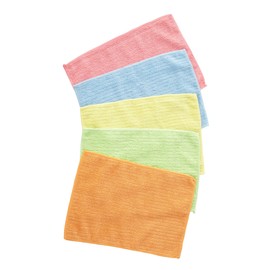 Nippon Clintec Cospica Cloth Cloth 10 + 2 Sheets Width 11.8 inches (30 cm) Length 7.9 inches (20 cm) Microfiber Microfiber Kitchen Flooring Bathroom Washroom Water Wiper Color Wipe