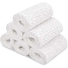 Sumedtec - 6 Plaster Bandages - 6 x Plaster Bandage for Modelling - Ideal Bandage for Creative Body Shapes and Art Shapes - Bandages of 10 x 270 cm