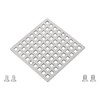 4" Shower Drain Cover - Square Floor Drain Cover Replacement