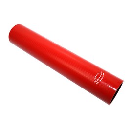 LTI Universal (305 mm) 12 pulgadas de longitud, 4 capas reforzadas de alto rendimiento (44 mm) 1.75 pulgadas ID Acoplador recto manguera de silicona (1.75 pulgadas rojo)