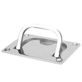 Floor Lifter, 316 Stainless Steel Inlet Handle Floor Lifter, Boat Hatch Lifter, Flush Hatch Locker Hidden Handle for Ships, Yachts and Storage Cabinets