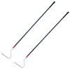 REAYEAXN 46'' High-Carbon Snake Hook 2 Pack Catcher Stick Tongs
