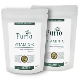 Purio Pure Vitamin C Powder 600g, 300g, 2 pieces / 푸리오 순수 비타민C 분말 600g, 300g, 2개