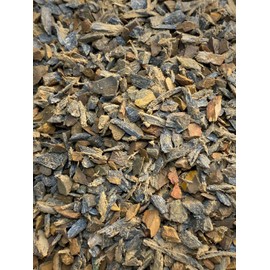 Blue Tiger's Eye - Medium Chips - no powder - 4oz - 100% Crystal Life+LOVE! Cleansing Charging Forever! med4z(Blue Tiger's Eye)