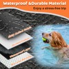 URPOWER Dog Car Seat Cover for Back Seat - Waterproof