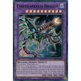 Cyberdarkness Dragon - LEDU-EN024 - Super Rare - 1st Edition - Legendary Duelists (1st Edition)