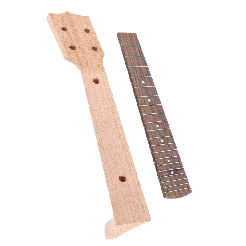 Ukulele Neck Okoume Wood Rosewood Fingerboard Musical Instrument Accessories(23po )