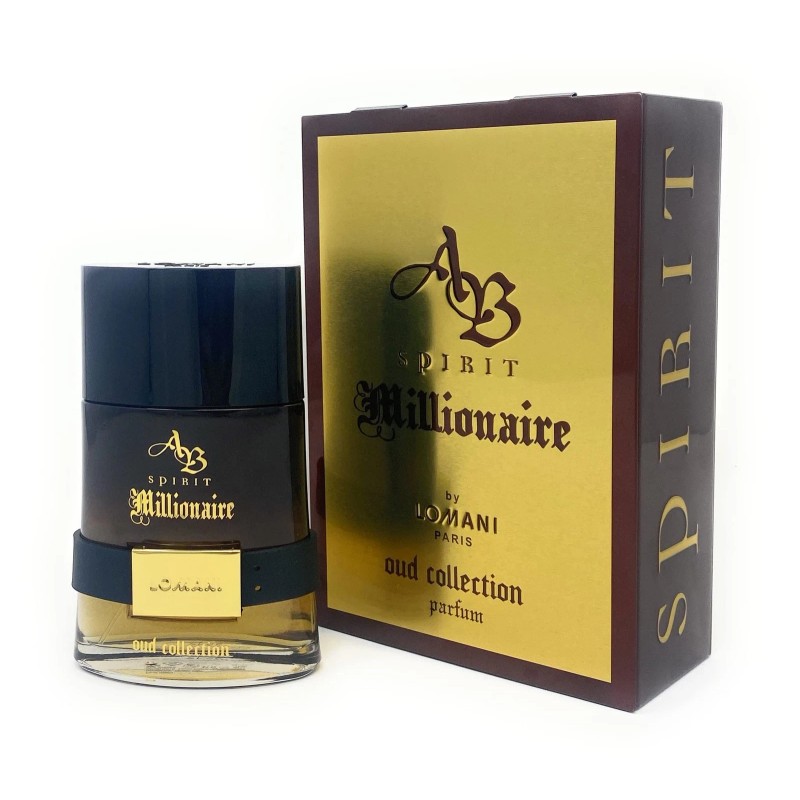 Lomani Ab Spirit Millionaire Oud 3.3Oz Men's Fragrance Bold Woody