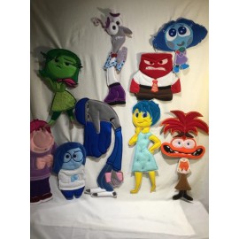 Handmade Inside Out Felt Wall Hanging Set Large