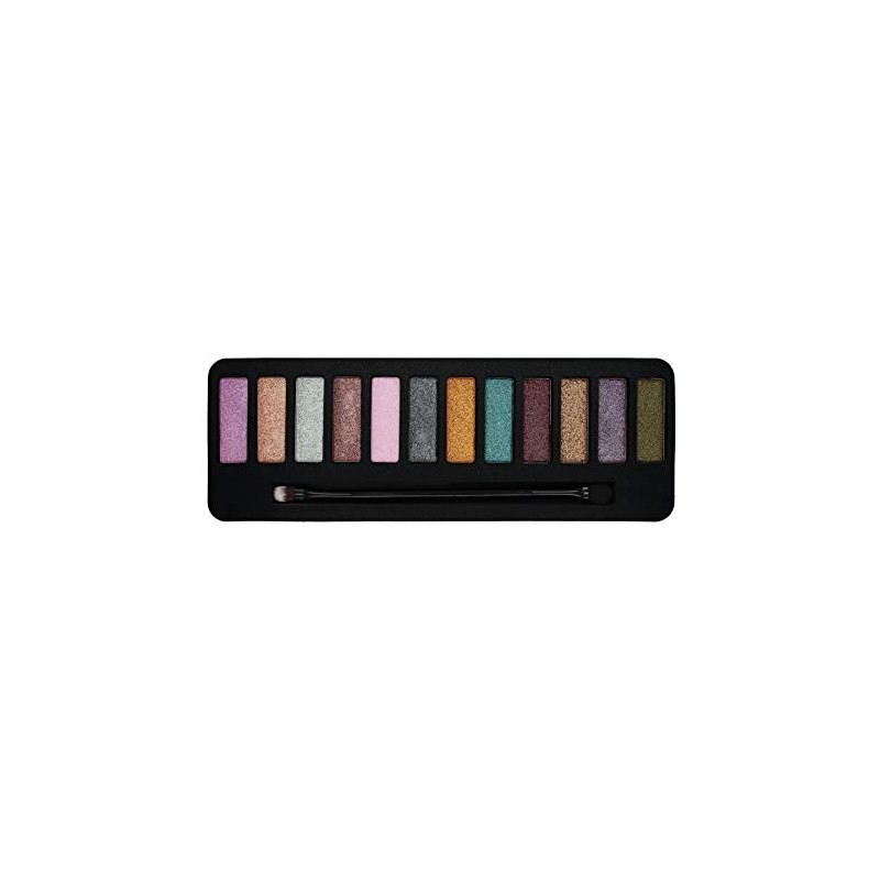 W7 Eyeshadow Palette with Metal Pop Soft Metallic Shimmers for