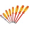 KS Tools 117.055 Ergo VDE PH/Slot Screwdriver Set (8 Pieces)