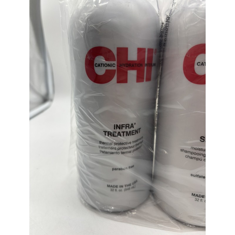 CHI Pack Of 2 CHI Infra Duo Shampoo & Treatment